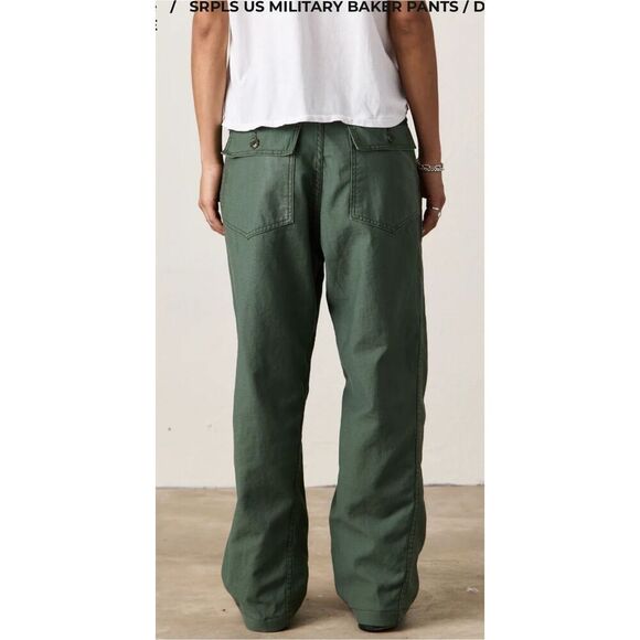 NSF / SRPLS US MILITARY BAKER PANTS in DARK OLIVE NWT Size 24 - Picture 5 of 9
